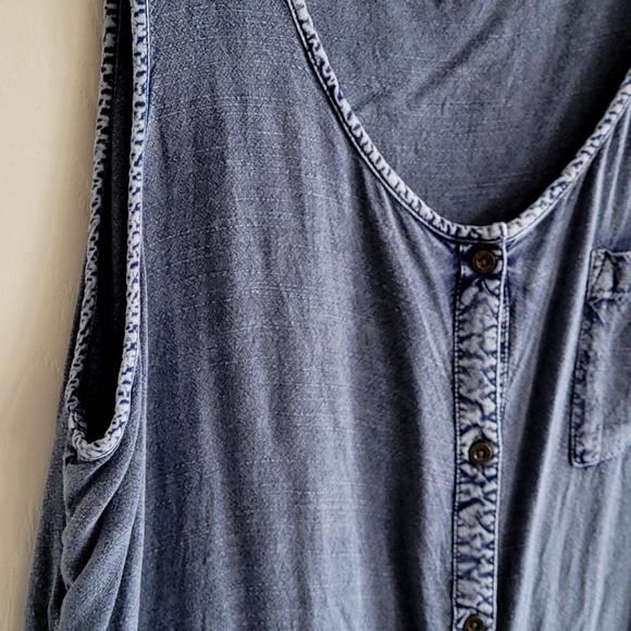 Macy's Blue Jean "look" Tank - Picture 9 of 14